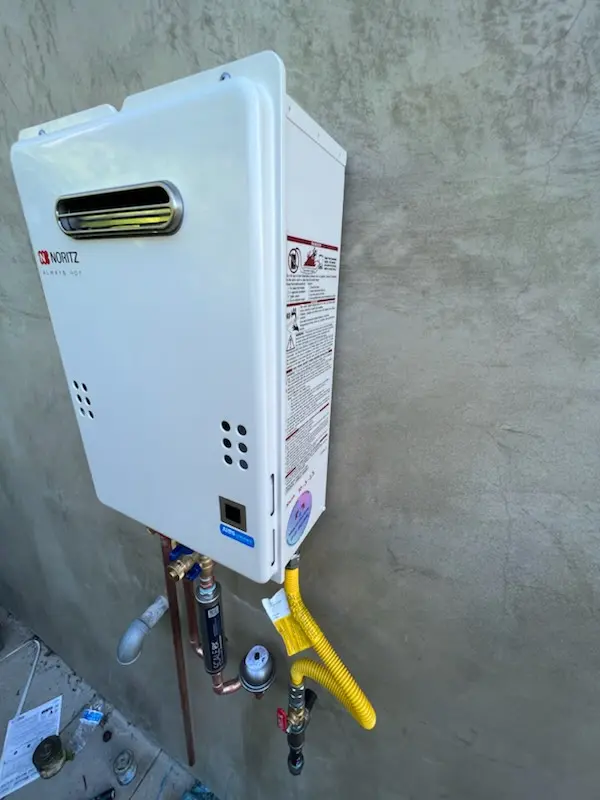 Tankless water heater installation for Windsorville homes